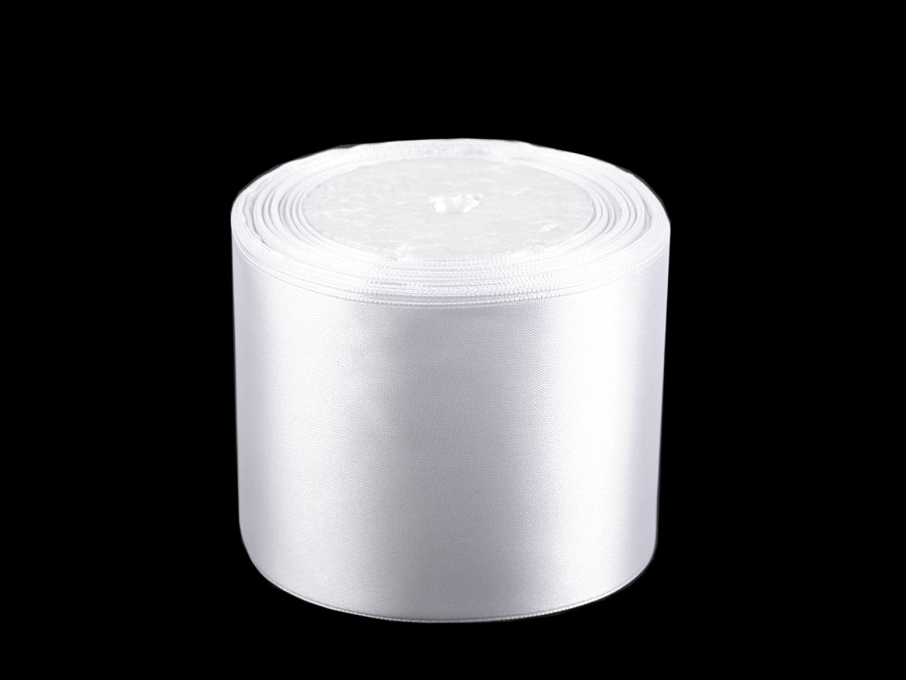 Atlasband, breite 73 mm - Hellblau (1 Meter)