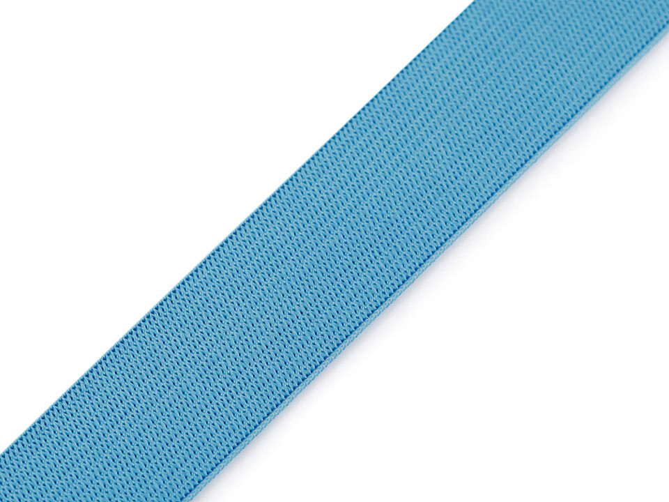 Gummiband gewebt, breite 20 mm - Dunkelblau (1 Meter)