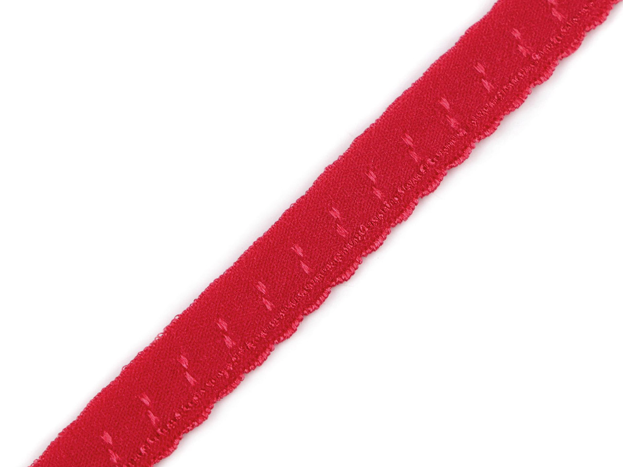 Faltgummi breite 10 mm - Rot (18 Meter)