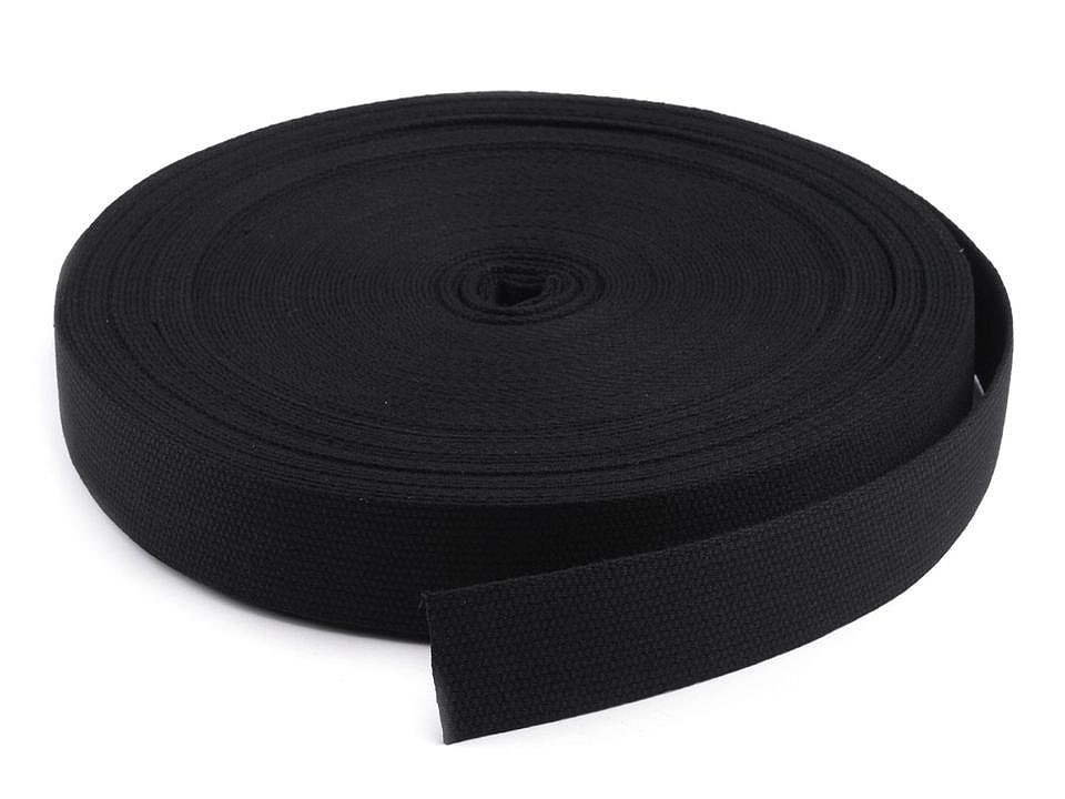 Gurtband aus baumwolle breite 30mm tschechische herstellung - Bordeaux hell (25 Meter)