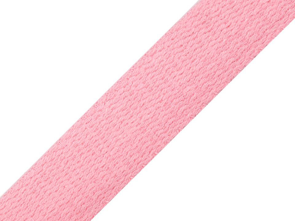Baumwollband breite 25 mm - Braun (25 Meter)