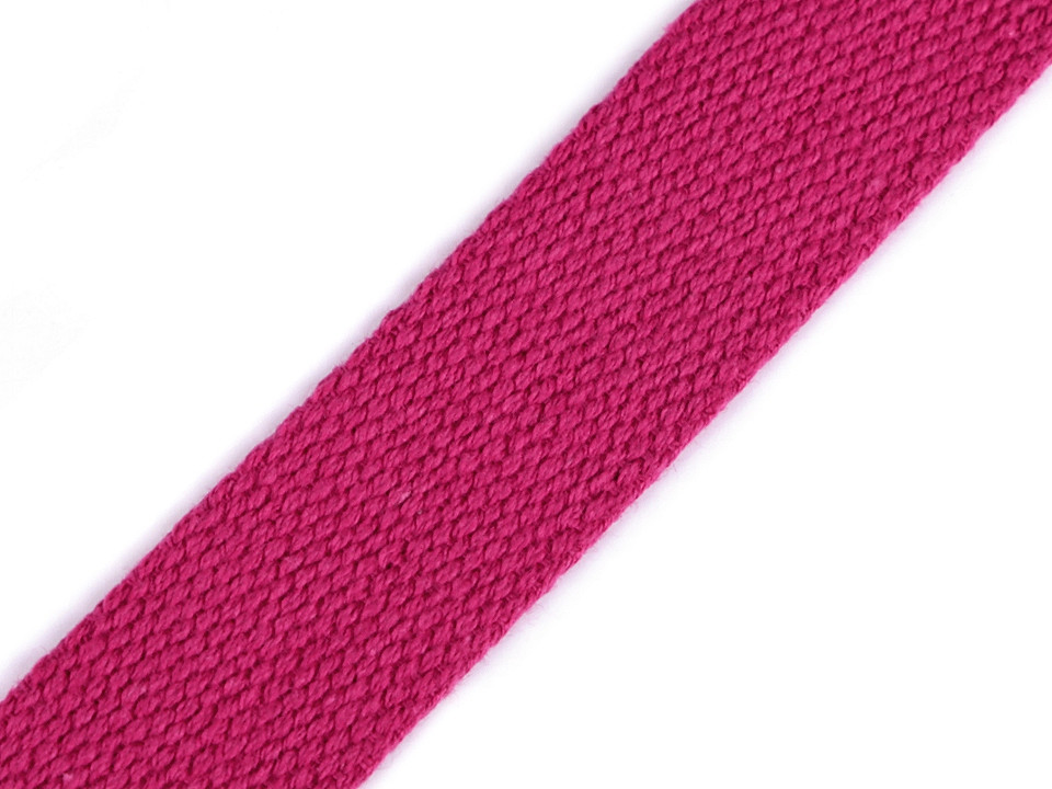 Baumwollband breite 25 mm - Braun (25 Meter)