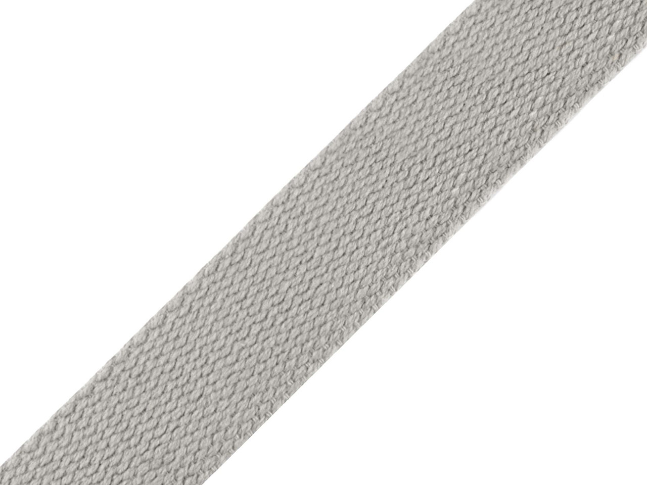 Baumwollband breite 25 mm - Braun (25 Meter)