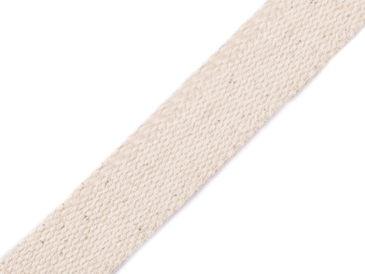 Baumwollband breite 25 mm - Braun (25 Meter)