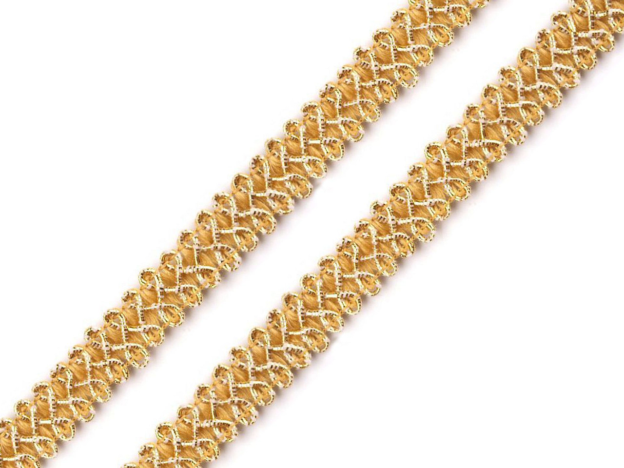 Leonische borte - Gold (1 Meter)