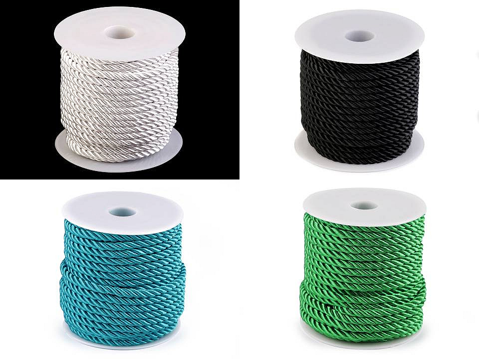 Kordelschnur ø5 mm - Lila violett (20 Meter)