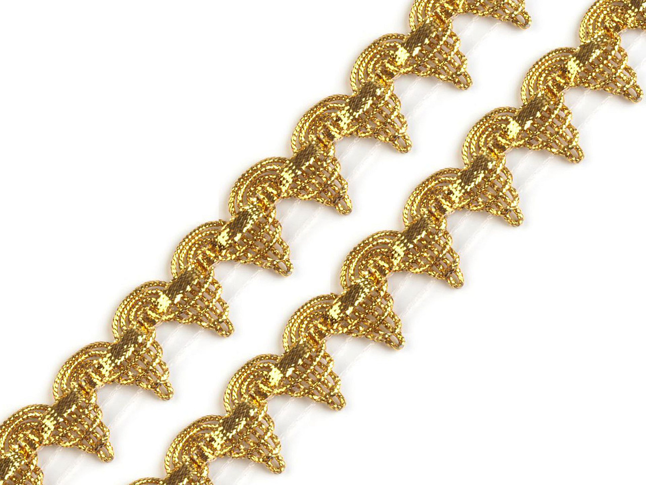 Leonische borte - Gold (1 Meter)