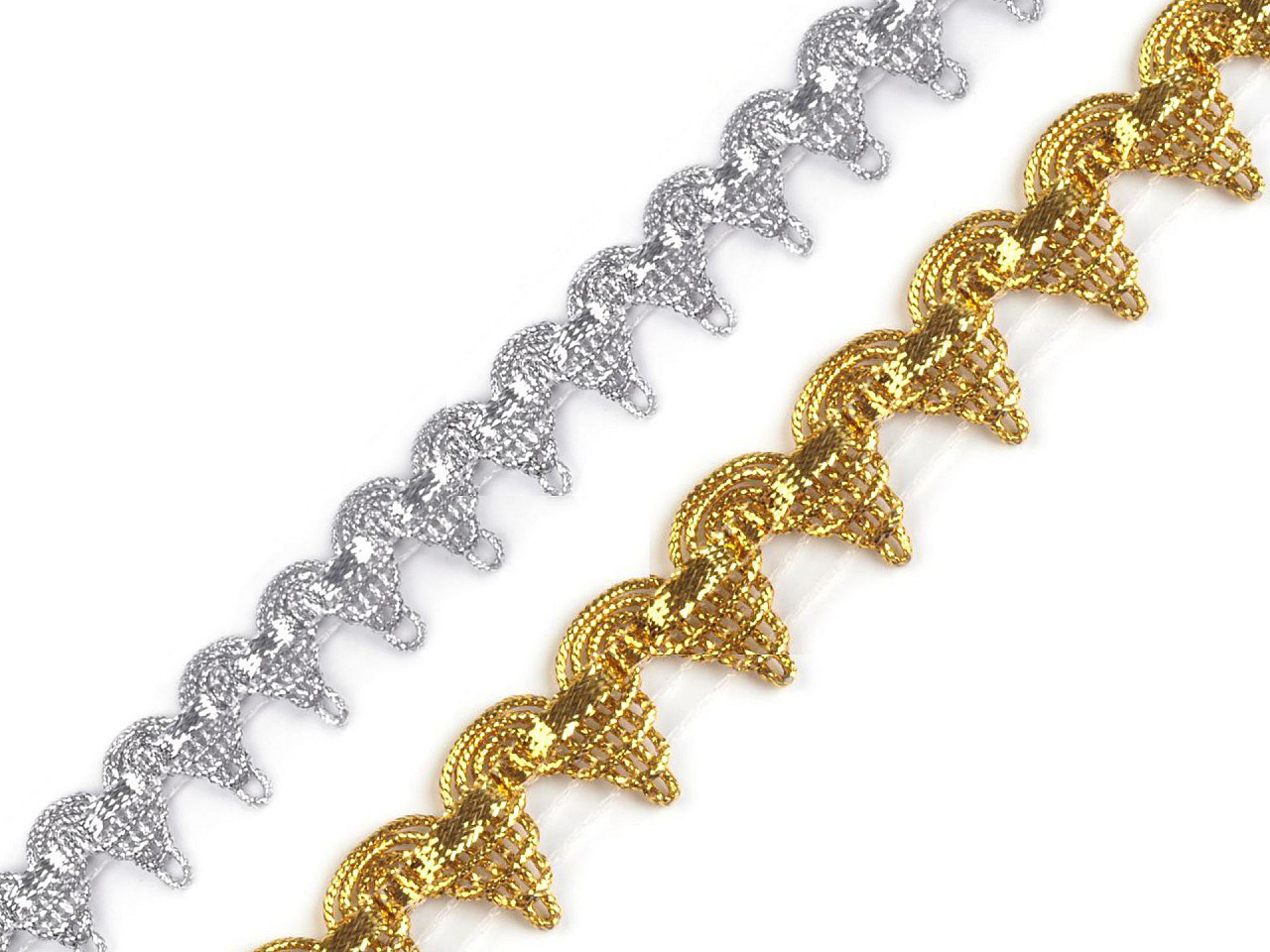 Leonische borte - Gold (1 Meter)