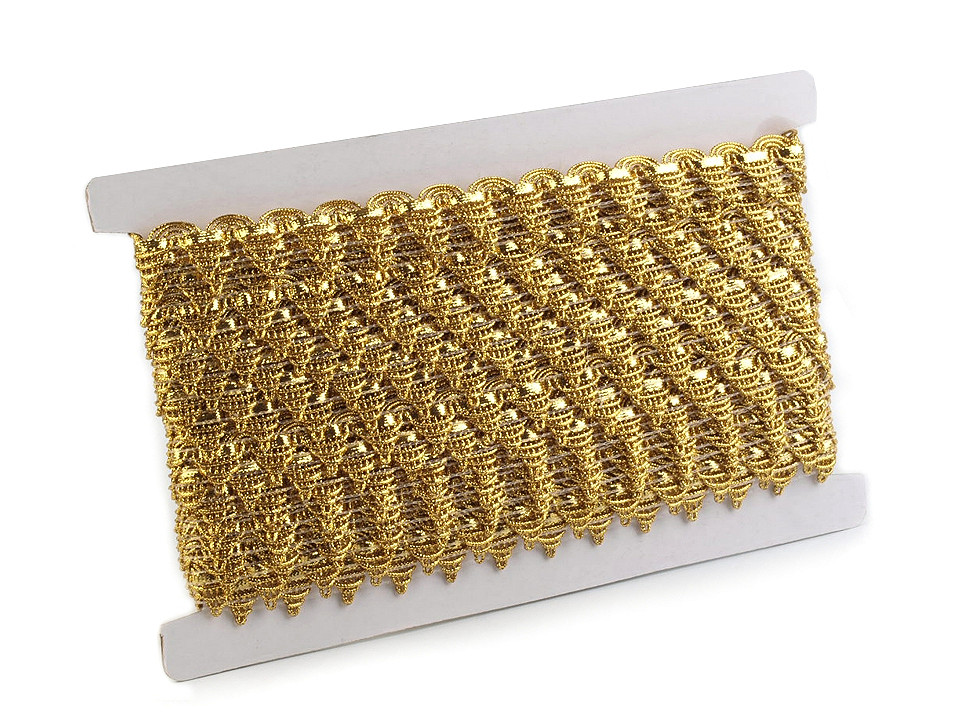 Leonische borte - Gold (1 Meter)