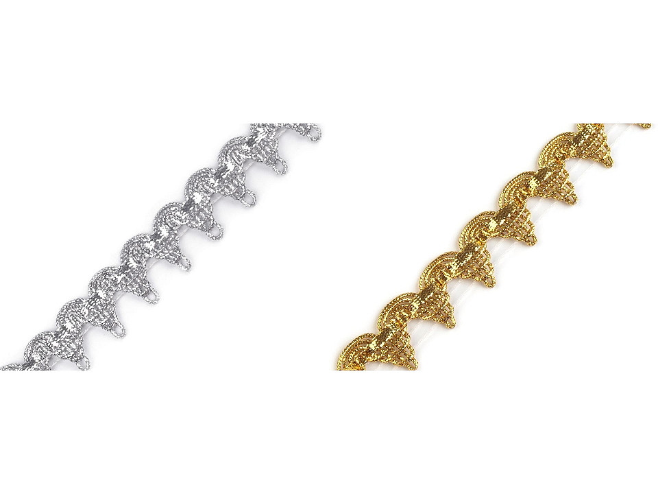 Leonische borte - Gold (1 Meter)