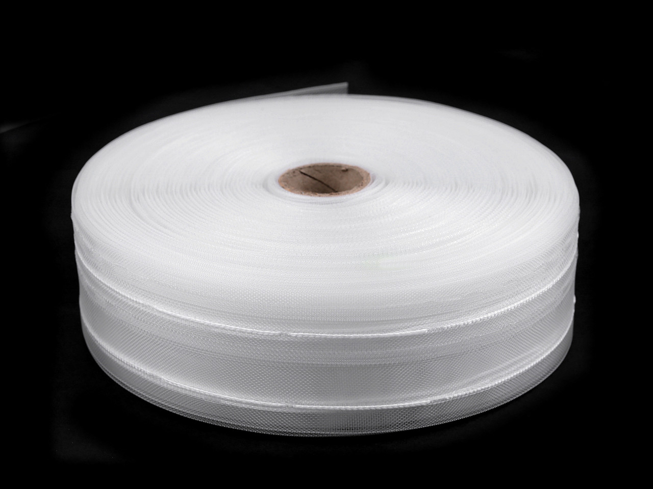 Gardinenband 2 falten breite 50 mm - Transparent (50 Meter)