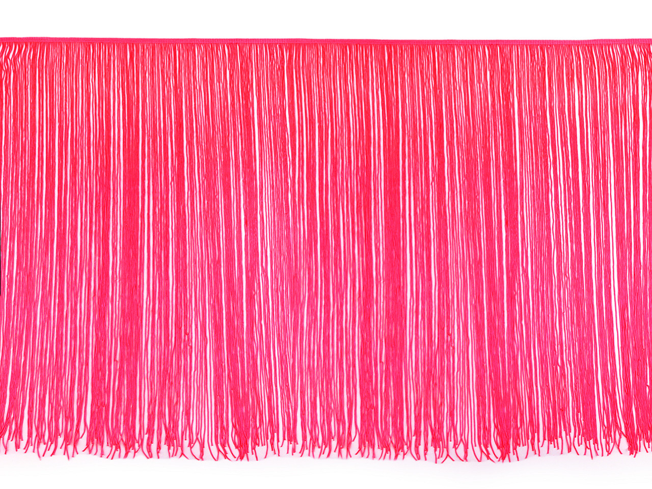 Fransen extra lang, 70 cm - Schwarz (1 Meter)