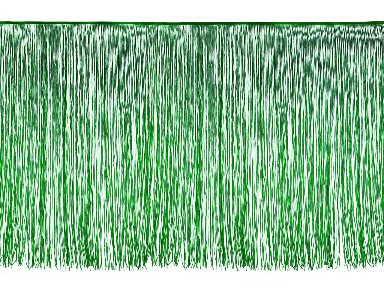 Fransen extra lang, 70 cm - Schwarz (1 Meter)