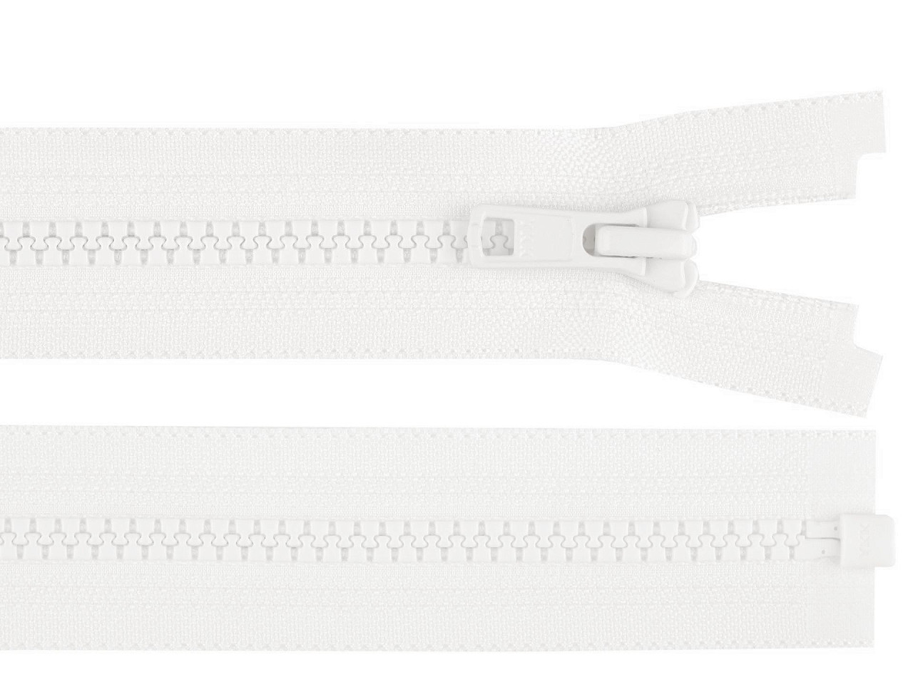 Knochenreißverschluss ykk nr. 5, länge 60 cm, für jacken - Dunkelblau (1 Stück)