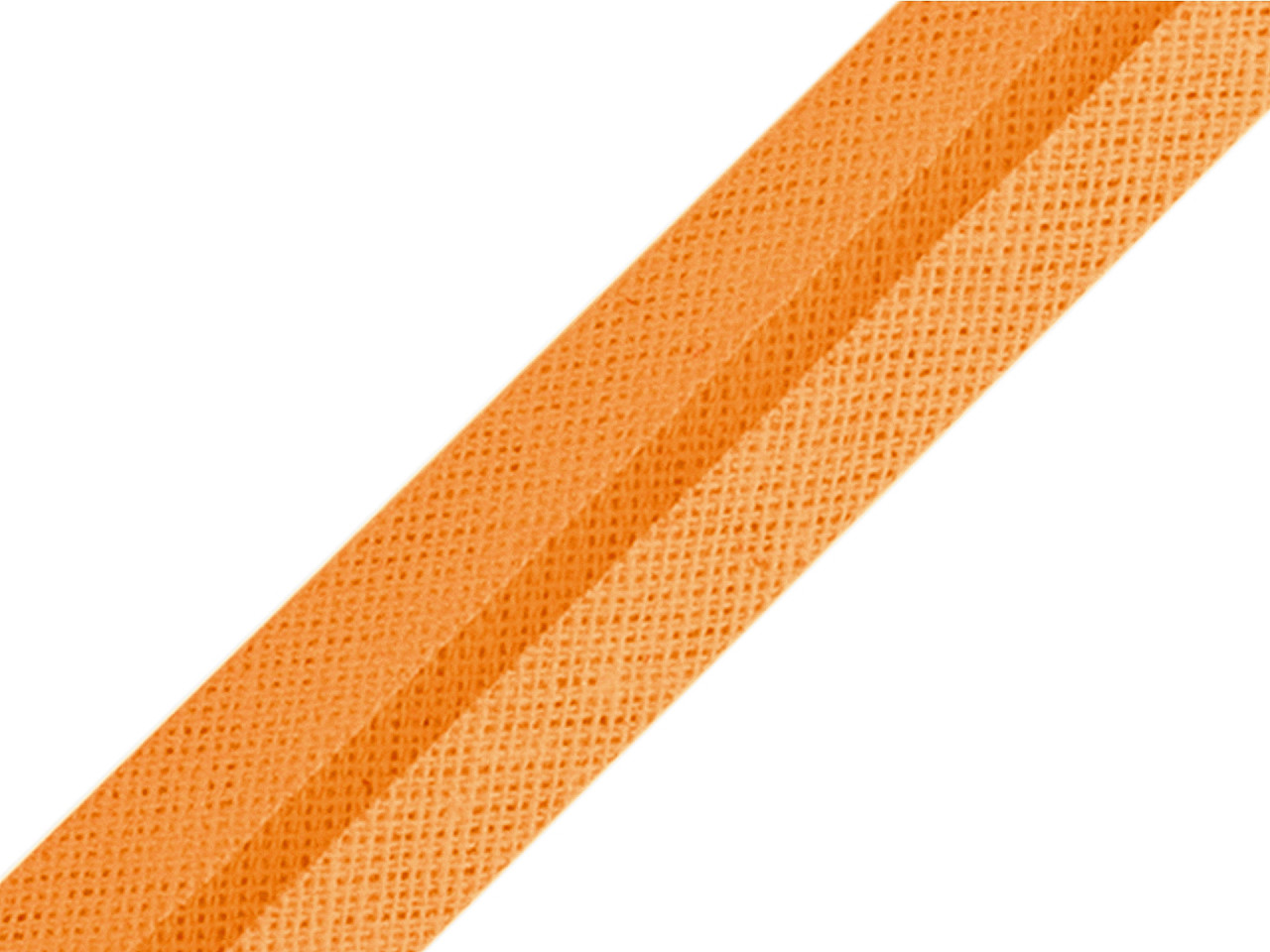 Schrägband aus baumwolle breite 20 mm verbügelt - Hellblau (1 Meter)
