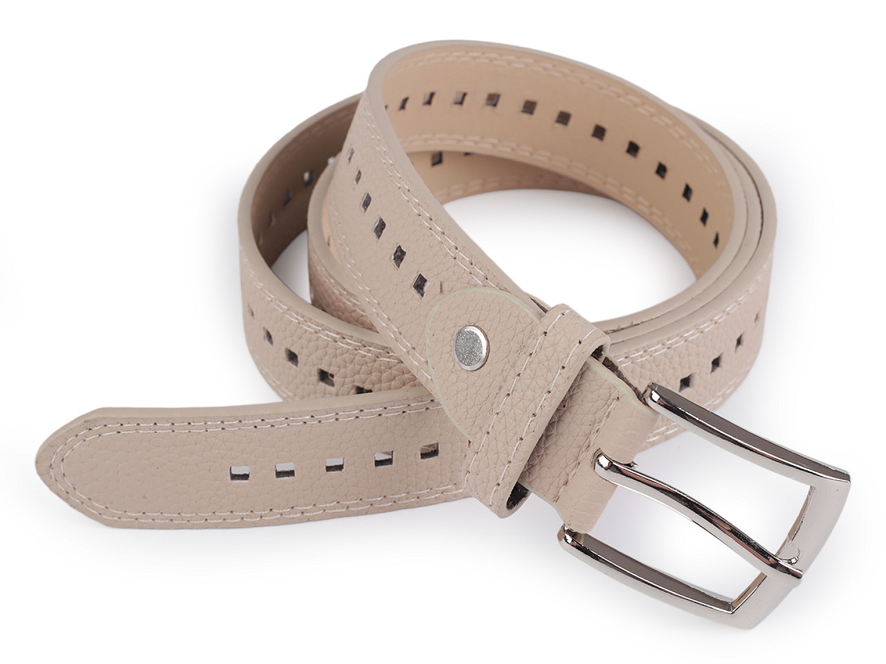 Damen-/mädchengürtel, breite 2,8 cm - Schwarz (1 Stück)