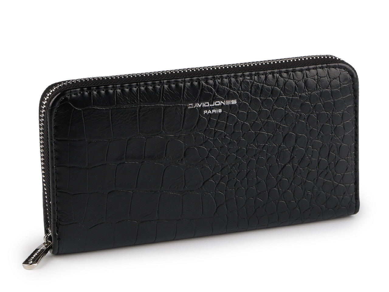 Geldbörse für damen, 10 x 19 cm - Schwarz (1 Stück)