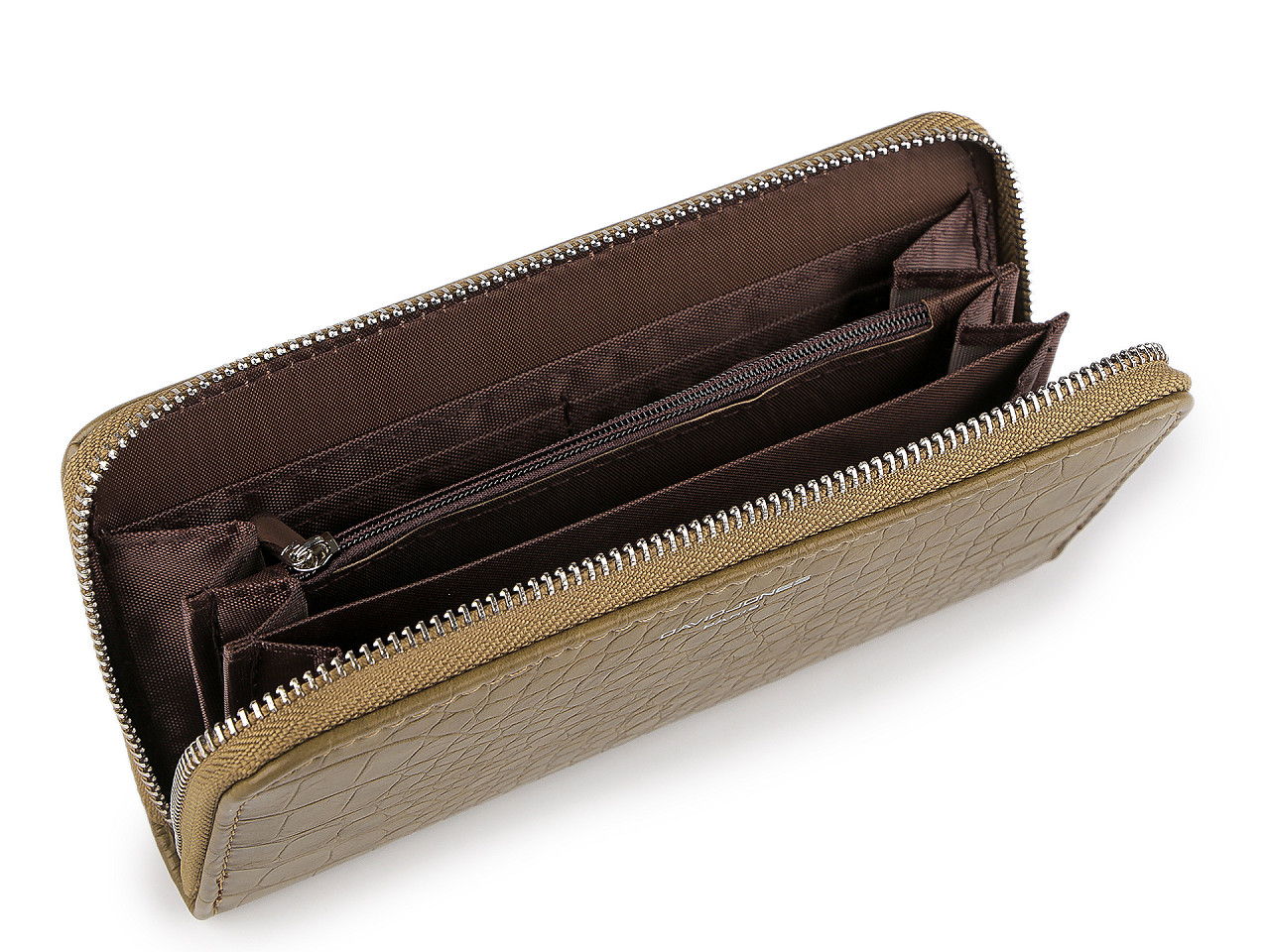 Geldbörse für damen, 10 x 19 cm - Schwarz (1 Stück)