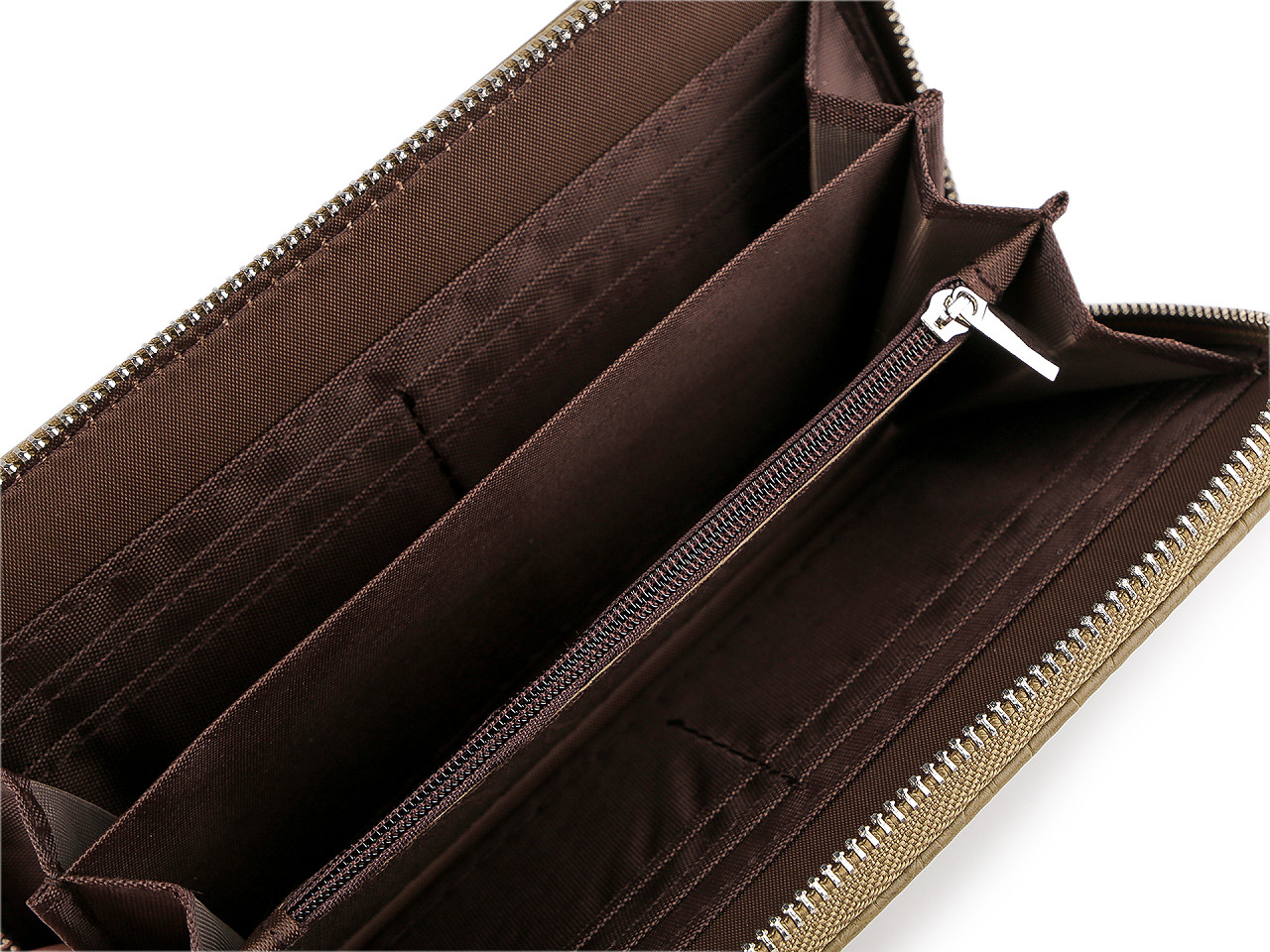 Geldbörse für damen, 10 x 19 cm - Schwarz (1 Stück)