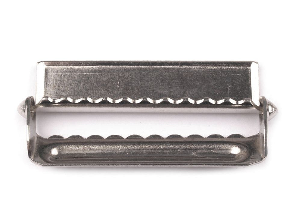 Hosenträgerschnalle, breite 20; 24; 30; 40 mm - Nickel (100 Stücke)