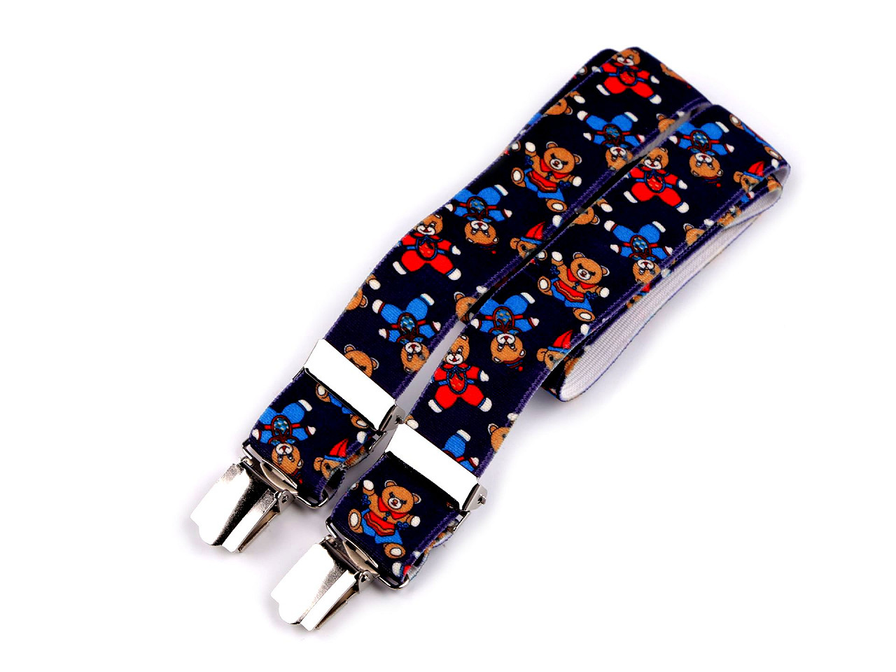 Kinder hosenträger herz, fußball, auto, stern, formel, smiley, schmetterling - Hellrosa (1 Stück)