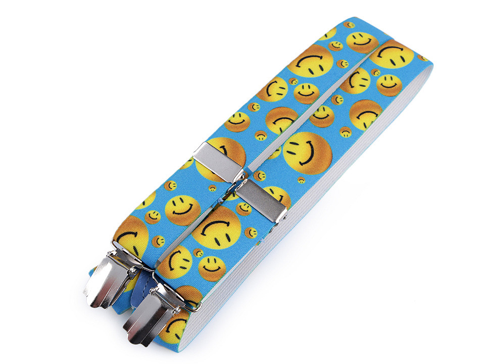 Kinder hosenträger herz, fußball, auto, stern, formel, smiley, schmetterling - Hellrosa (1 Stück)