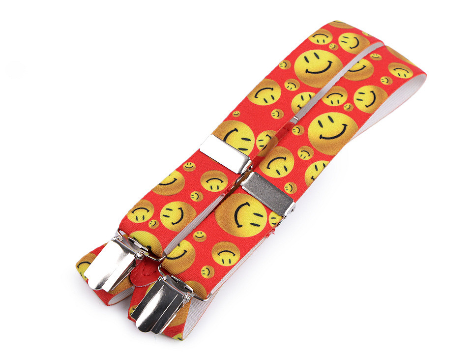 Kinder hosenträger herz, fußball, auto, stern, formel, smiley, schmetterling - Hellrosa (1 Stück)