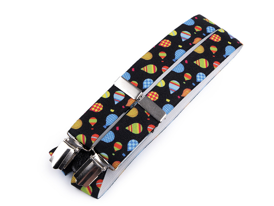 Kinder hosenträger herz, fußball, auto, stern, formel, smiley, schmetterling - Hellrosa (1 Stück)