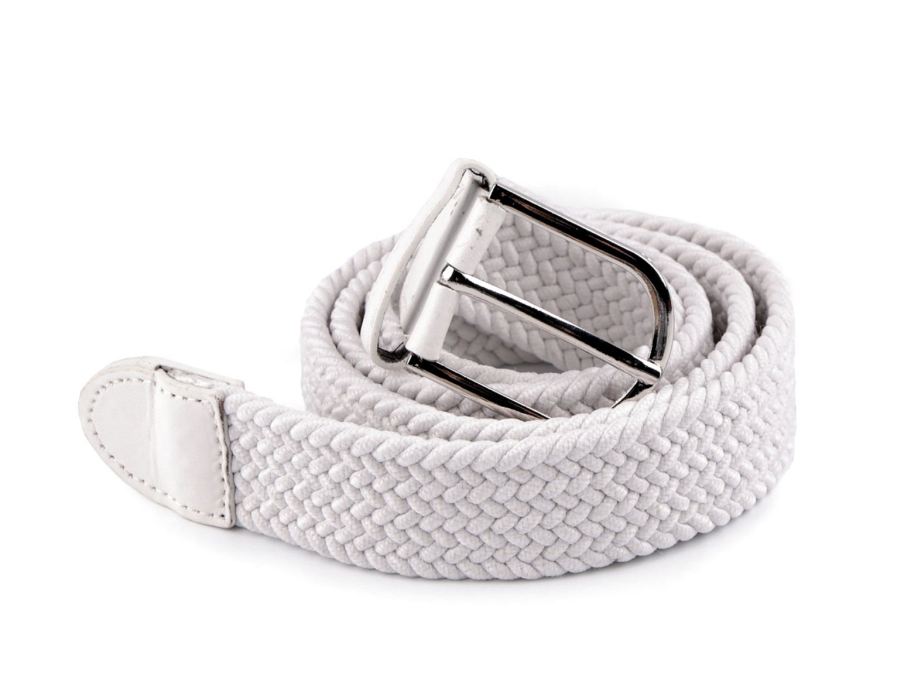Gürtel elastisch, breite 3,2 cm unisex - Grau (1 Stück)