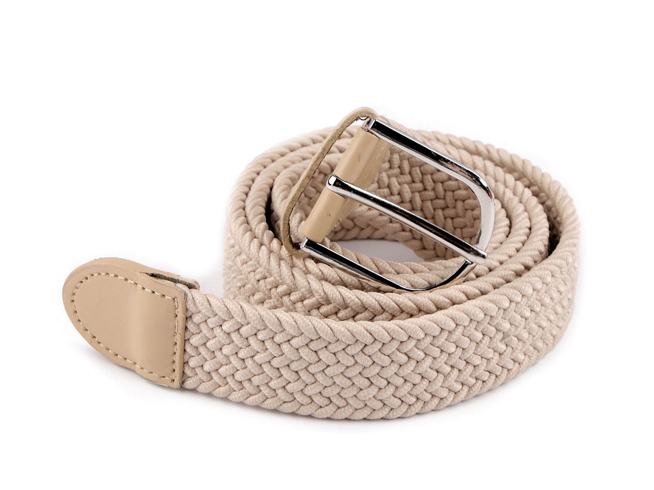 Gürtel elastisch, breite 3,2 cm unisex - Grau (1 Stück)