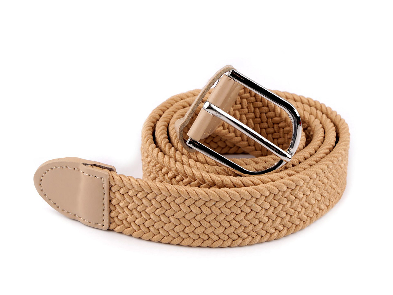 Gürtel elastisch, breite 3,2 cm unisex - Grau (1 Stück)