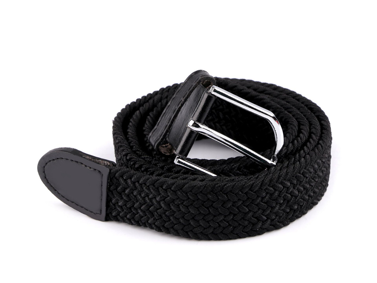Gürtel elastisch, breite 3,2 cm unisex - Grau (1 Stück)