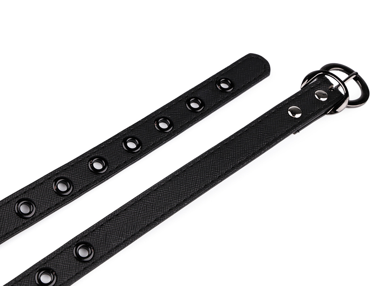 Damen-/mädchengürtel, breite 1,8 cm - Schwarz (1 Stück)