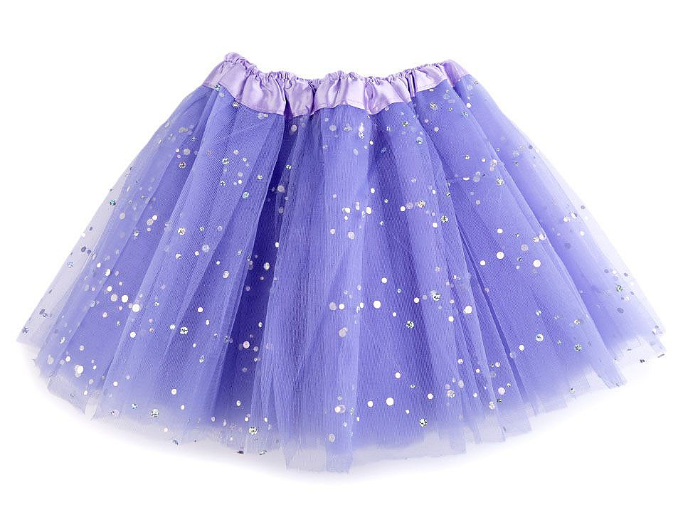 Karneval rock für mädchen mit pailetten - Hellrosa (1 Stück)