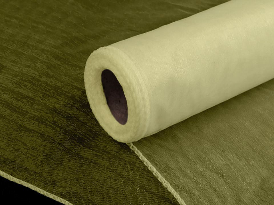 Organza breite 21 cm - Mint (9 Meter)