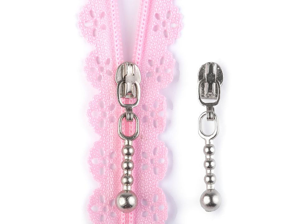 Schieber für spiralreißverschlüsse nr. 3 - Altmessing (10 Stücke)