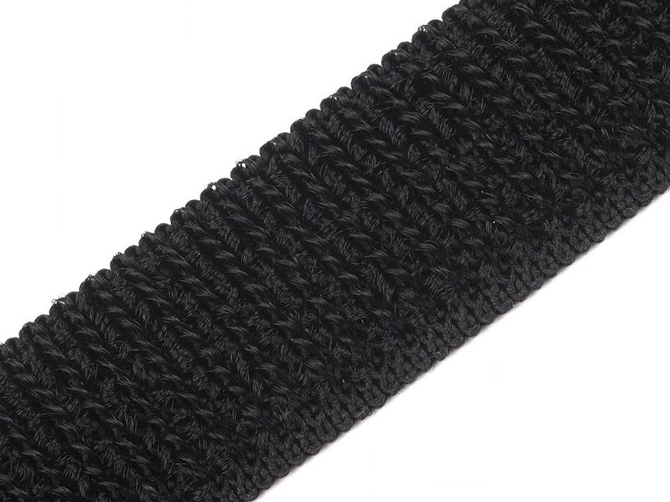 Klettband breite 20 mm elastisch plüsch - Hellbeige (1 Meter)