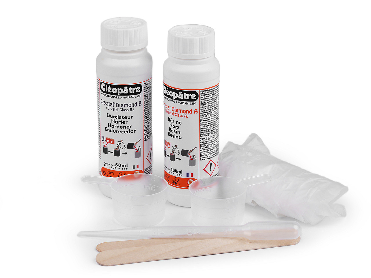 Crystal harz crystal - Crystal (1 Stück)