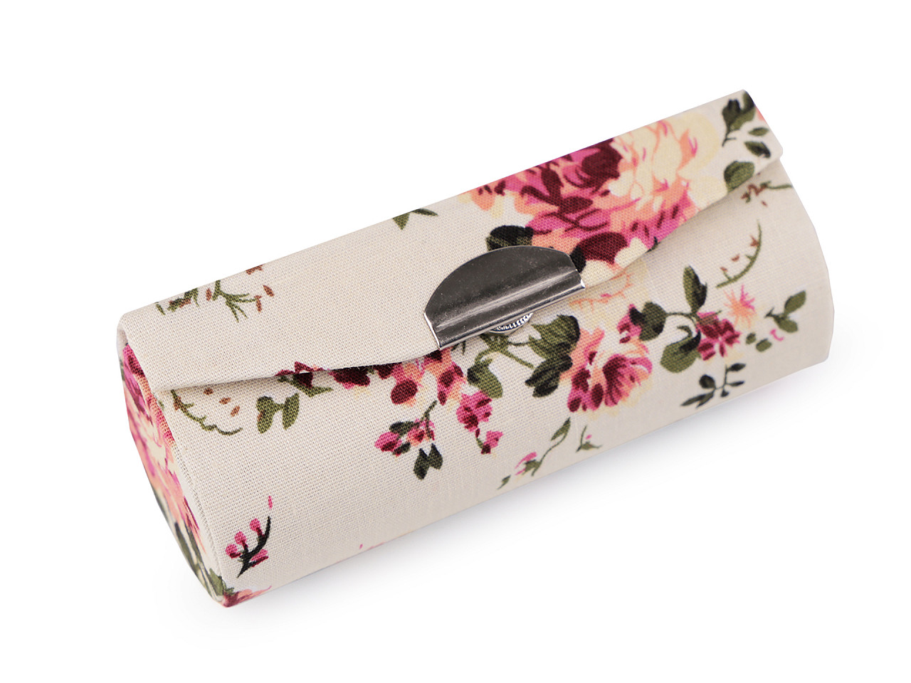 Lippenstiftetui mit spiegel mit blumen - Menthol (1 Stück)