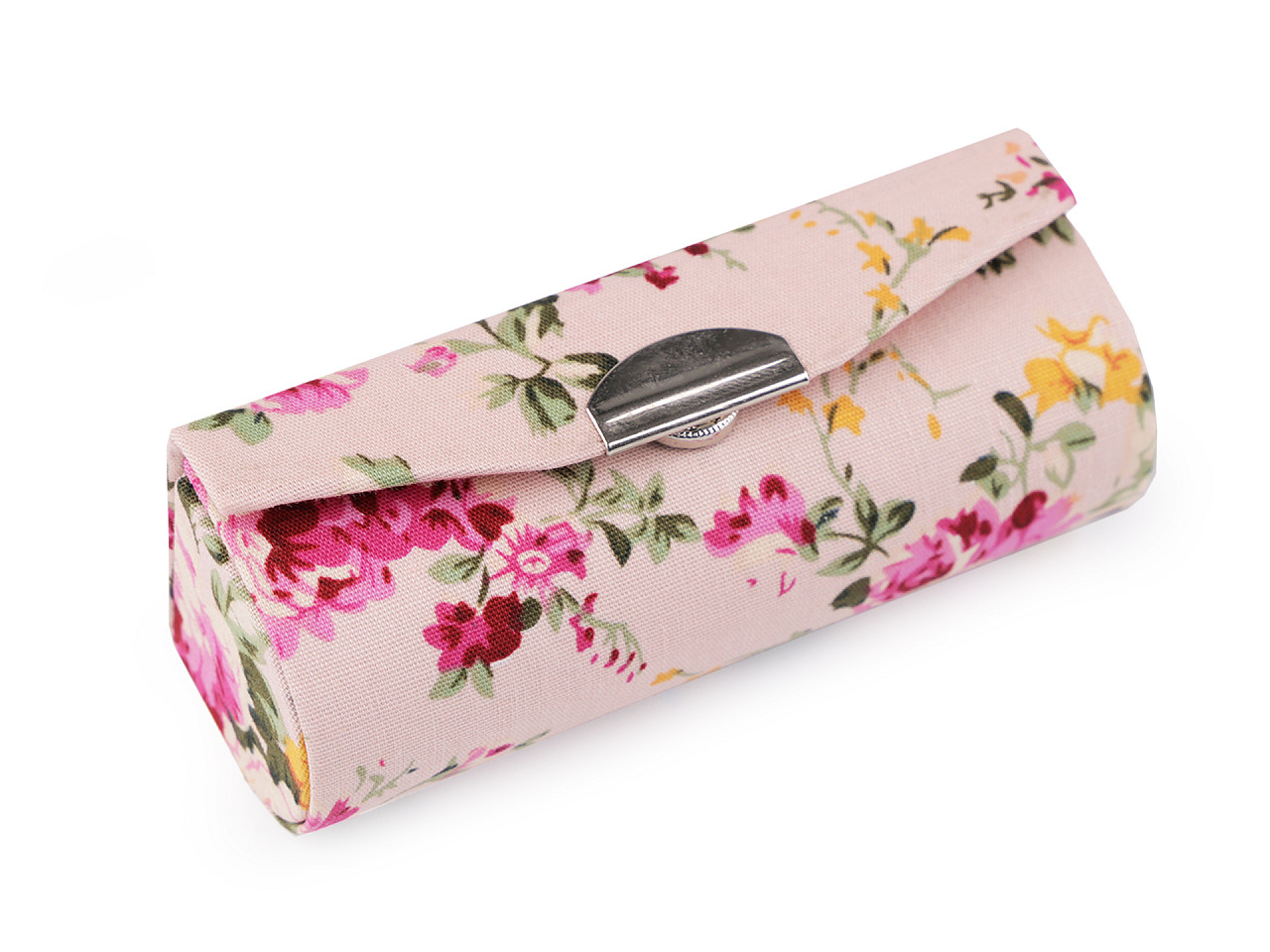 Lippenstiftetui mit spiegel mit blumen - Menthol (1 Stück)