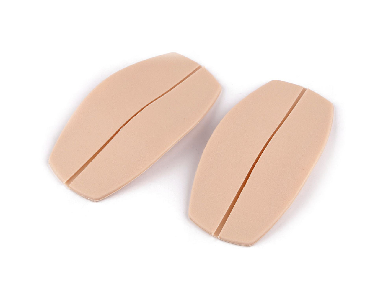 Schulterpolster aus silikon - Milchfarbig (1 Paar)