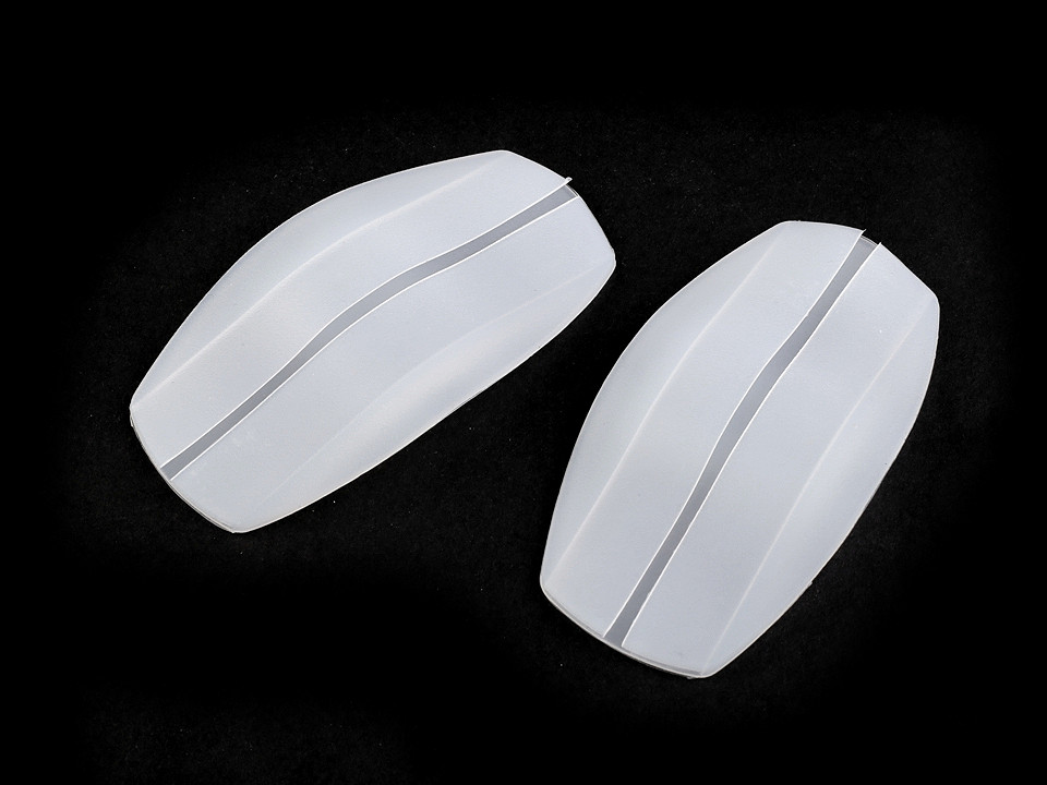 Schulterpolster aus silikon - Milchfarbig (1 Paar)