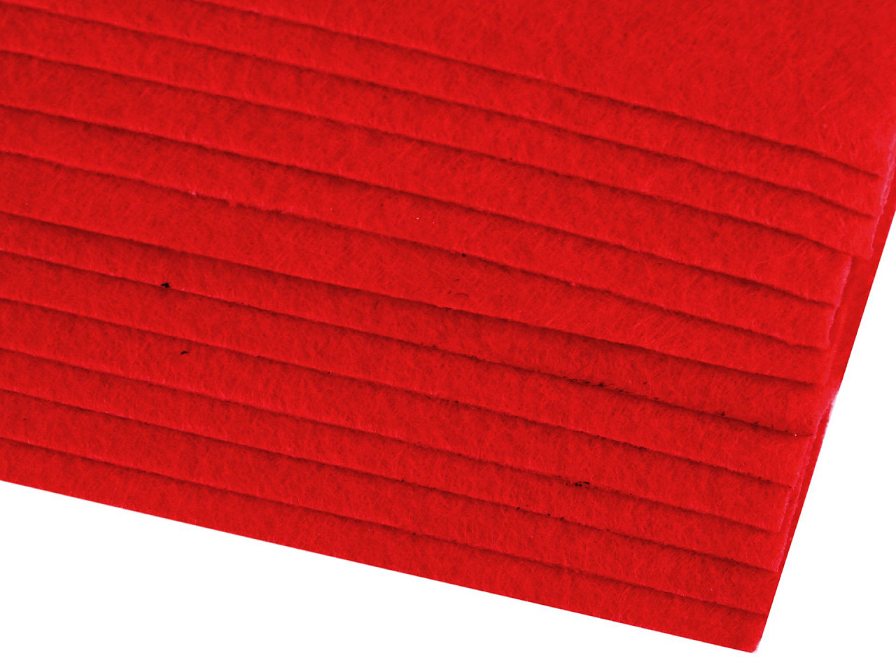 Dekorativer bastelfilz soft 30x30 cm - Mix (12 Stücke)