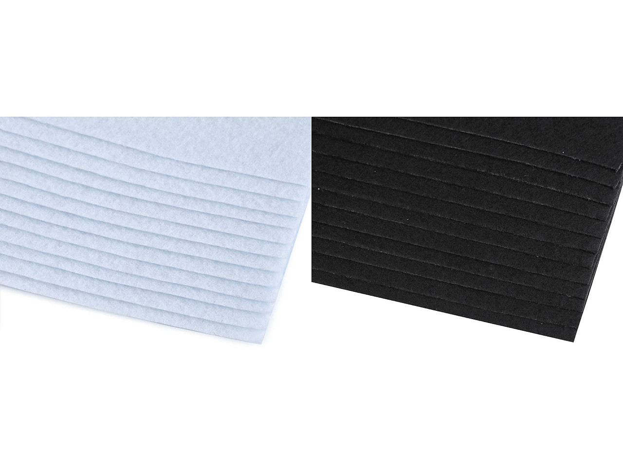 Dekorativer bastelfilz soft 30x30 cm - Mix (12 Stücke)