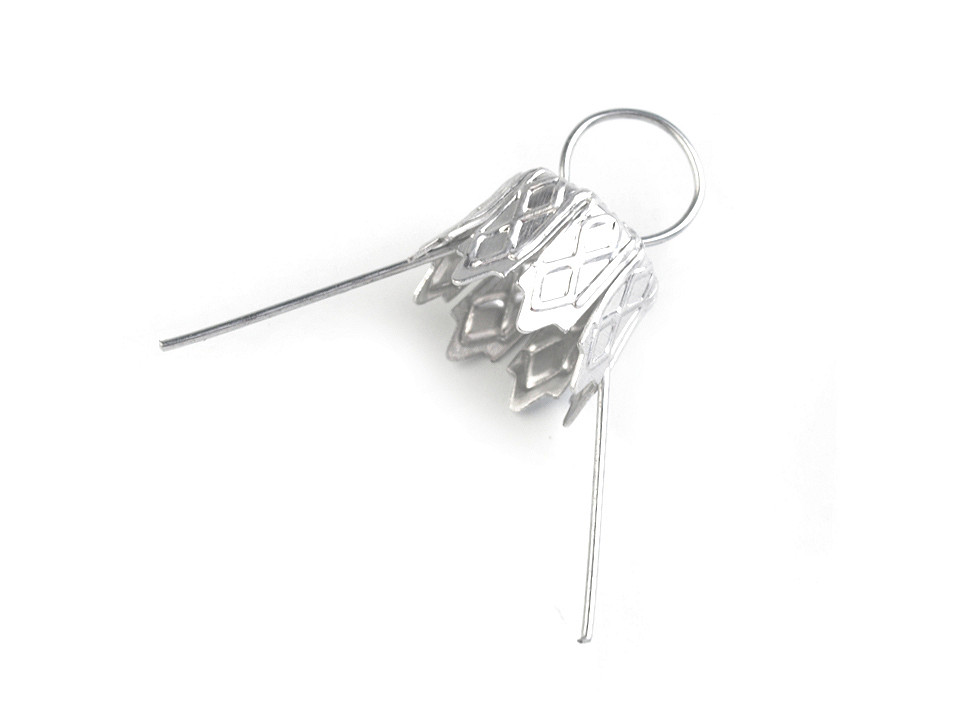 Hütchen und kronen für weihnachtskugeln - Gold (100 Stücke)