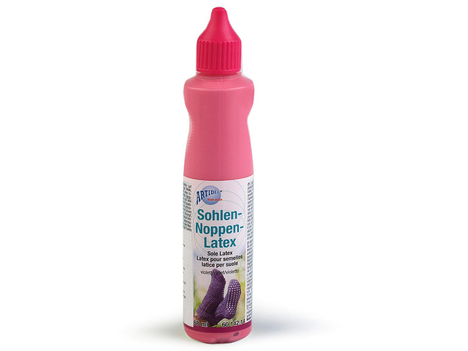 Abs-gummi noppen latex 100 ml - Schwarz (1 Stück)