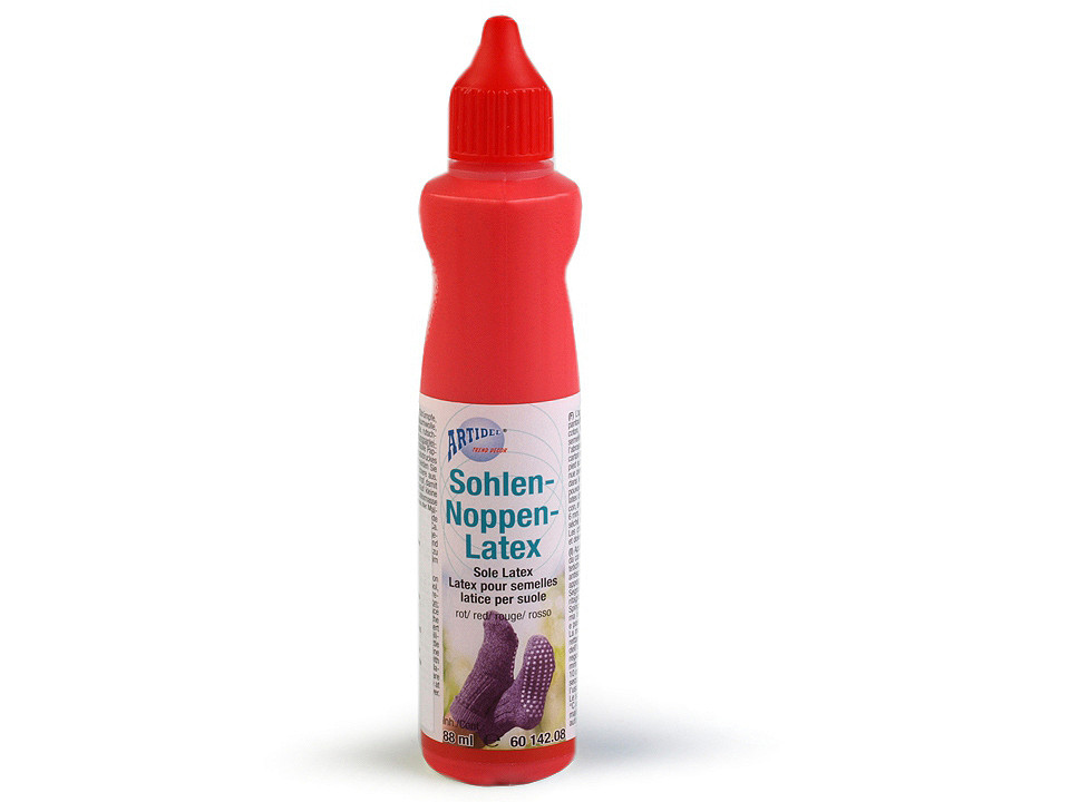 Abs-gummi noppen latex 100 ml - Schwarz (1 Stück)