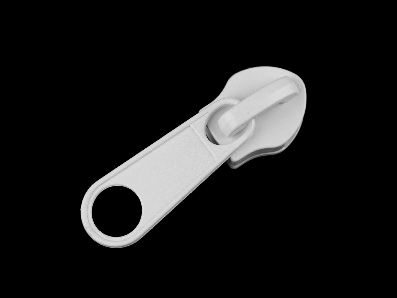 Schieber für spiralreißverschlüsse nr. 10 - Nickel schwarz (10 Stücke)