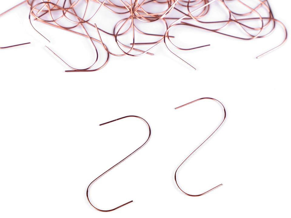 Weihnachtshaken für weihnachtskugeln - Kupfern (1 Tasche)