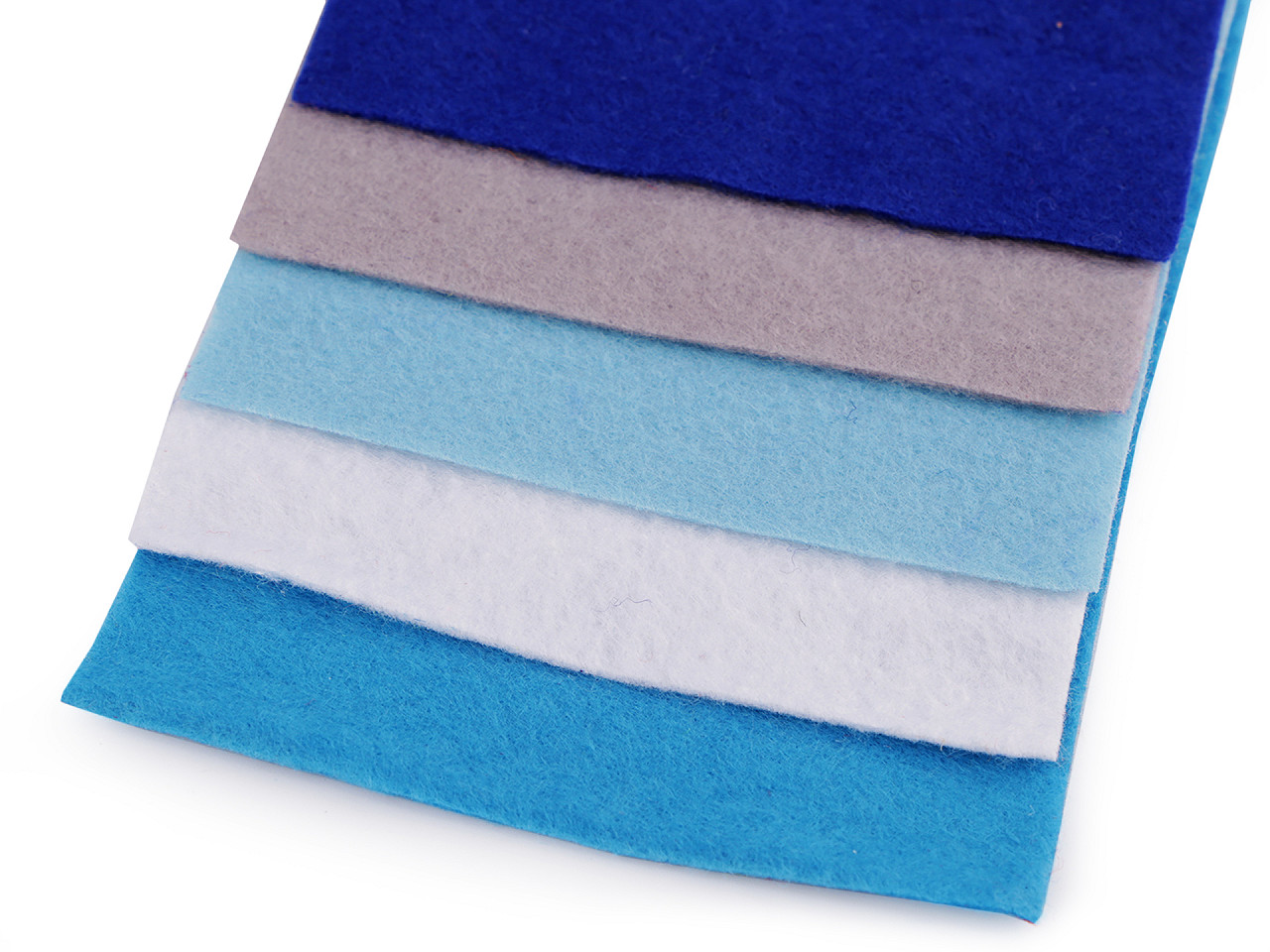 Dekorativer bastelfilz set 10x45 cm - Mix nr. 5 (1 Set)